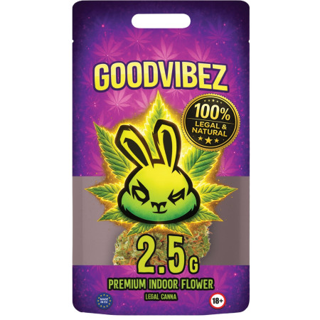 detail GOODVIBEZ Květy - Purple 2,5g