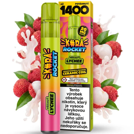 chi tiết EC - KURA Rocket 1400 - Lychee