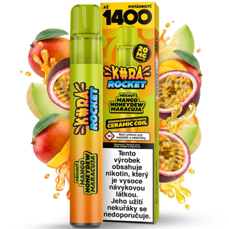 detail EC - KURA Rocket 1400 - Mango Honeydew Maracuja