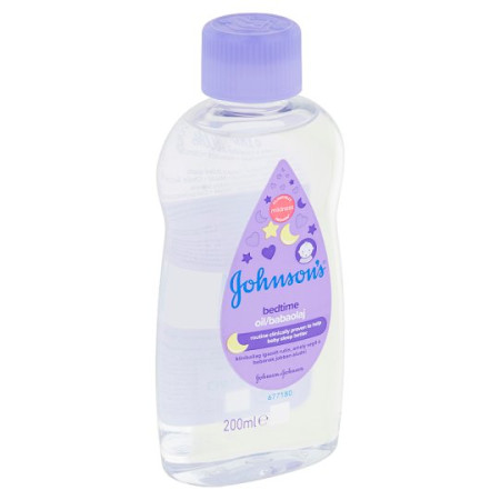 detail Johnson's baby olej 200ml Dobré spaní