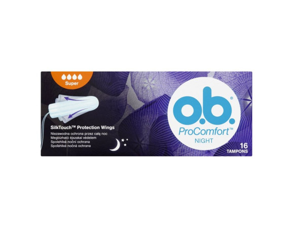 chi tiết OB tampon 16ks Procomfort Night Super