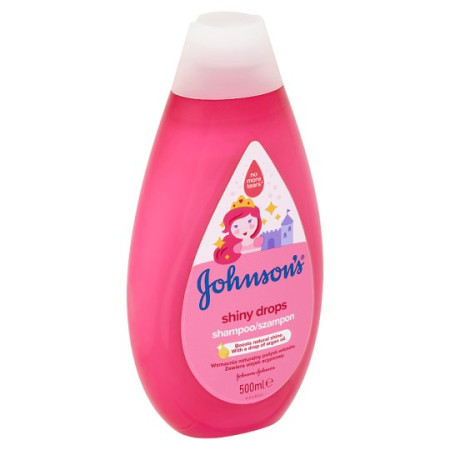 detail Johnson's baby šampon 500ml Shiny drops