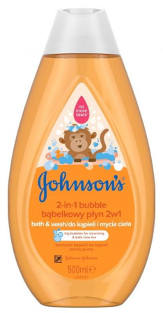 detail Johnson's baby 500ml SG 2in1 bubble