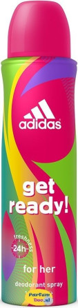 detail Adidas deosprej 150ml dámský Get Ready! (6)