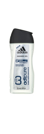 chi tiết Adidas sprchový gel pánský 250ml Adipure (6)