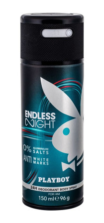 detail Playboy deosprej 150ml pánský Endless Night (6)