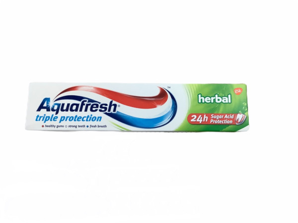 chi tiết Aquafresh 100ml zubní pasta Herbal (12)