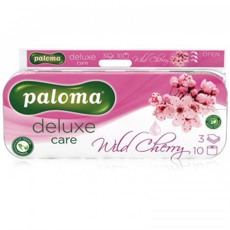 chi tiết Paloma Toaletní papír Deluxe 3-vrstvý 10ks Wild Cherry