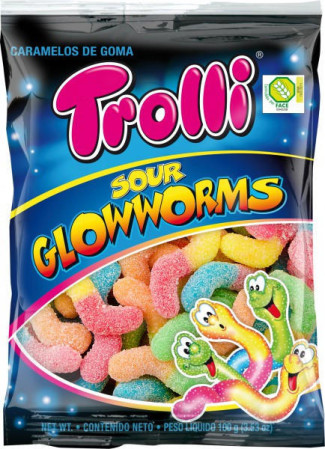 detail Trolli 200g Saure Gluhwurmchen (Kyselý Červíci) (18)