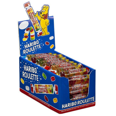 detail Haribo 25g Frucht roulette (50)