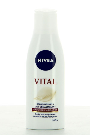 detail Nivea pleťové mléko 200ml vital nuoc tay trang