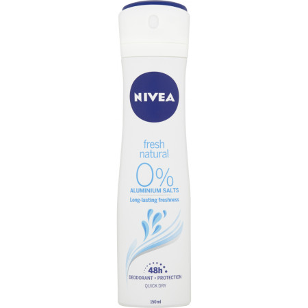 detail Nivea deosprej 150ml Fresh Natural (6)