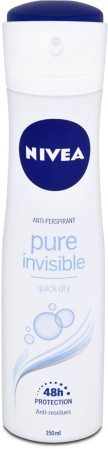 detail Nivea deosprej 150ml Pure Invisible (6)
