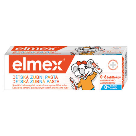 chi tiết Elmex zubní pasta 50ml kids 0-6let