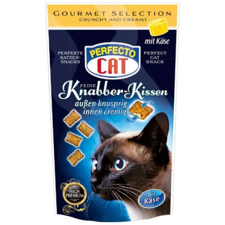 chi tiết Perfecto cat plněné polštářky se sýrem 50g