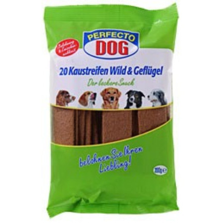 chi tiết Perfecto Dog Masové plátky Zvěřina+Drůbeží 20ks 200g (10)