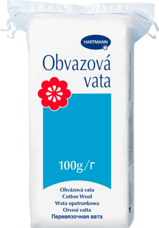 detail Hartmann obvazová vata 100g (28)