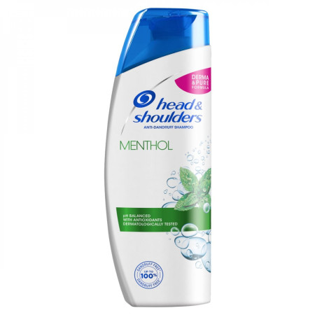 detail Head & shoulders šampon 250ml 2v1 menthol