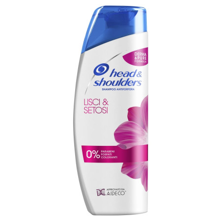 detail Head & shoulders šampon 400ml Lisci & setosi (6)