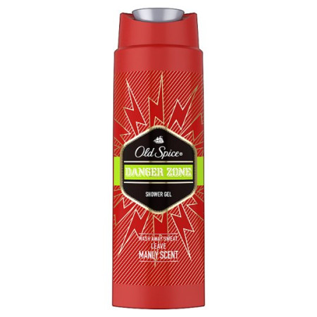 detail Old Spice sprchový gel 250ml Danger Zone