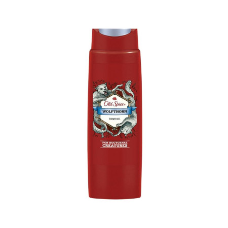 detail Old Spice sprchový gel 250ml Wolfthorn