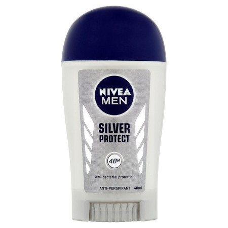 detail Nivea tuhý 50ml MEN Silver (5)