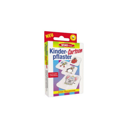chi tiết Wundmed náplast 10ks dětské cartoon