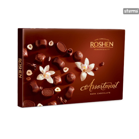 detail Roshen bonboniéra elegant 154g Dark Assortment (8)