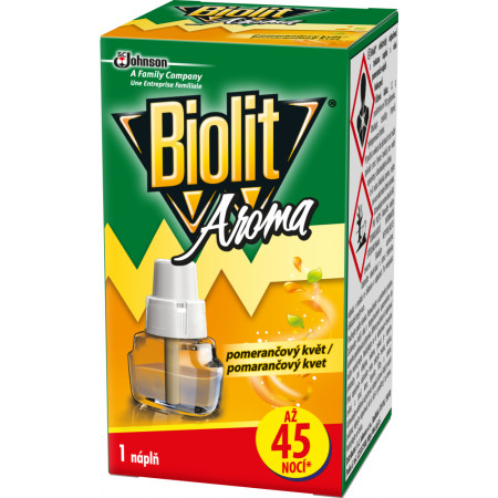 detail Biolit elek.odpařovač s tekutou náplní 27ml orange