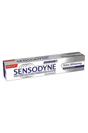 detail Sensodyne zubní pasta 75ml Extra Whitening