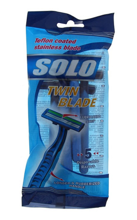 detail SOLO jednorázové strojky 5ks