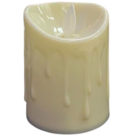 chi tiết Svíčka na baterie LED HJEC No. 2478 / 6601 8 x 6cm (12) / Nen dien