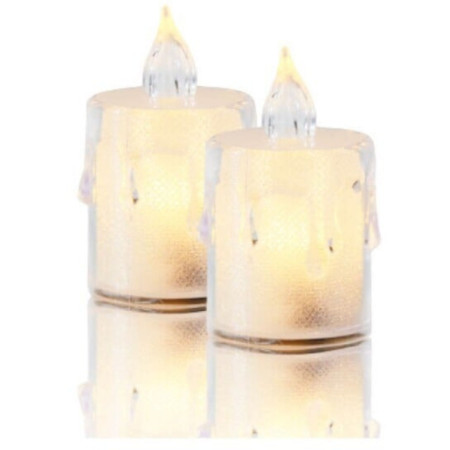 chi tiết Svíčka na baterie trans 3*4,5cm PT11543 (24) Nen dien