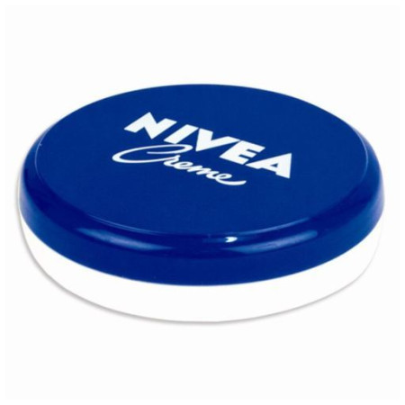 chi tiết Nivea krém 50ml (obal bílý + modrý)