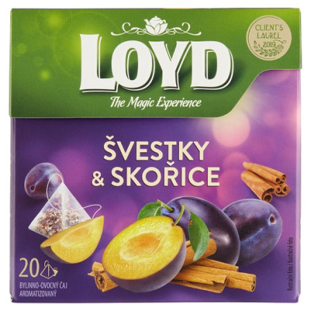 chi tiết Loyd čaj švestka skořice 40g (10)
