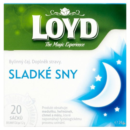 chi tiết Loyd Čaj sladké sny 1,2g x 20 pyramid (10)