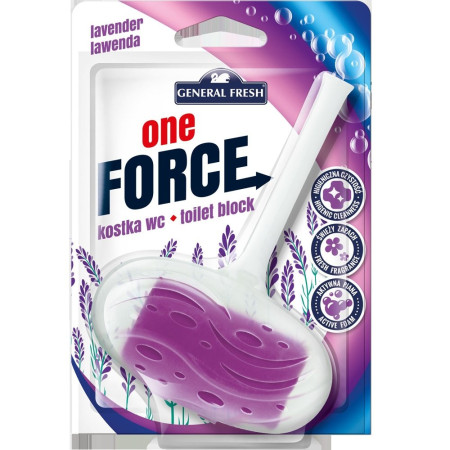 detail General Fresh one force kostka do WC 40g Lavender závěs