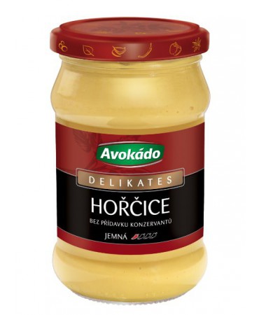 detail AVOKADO Hořčice 296g delikates (8)