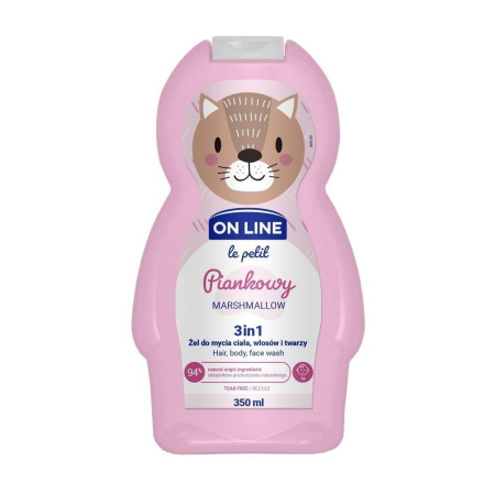 detail On line le petit 3v1 šampon 350ml Marshmallow
