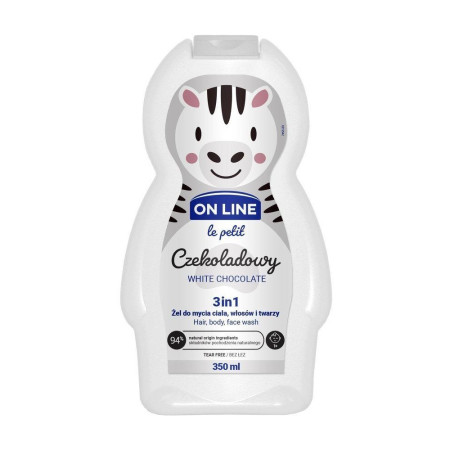 chi tiết On line le petit 3v1 šampon 350ml Bílá čokoláda