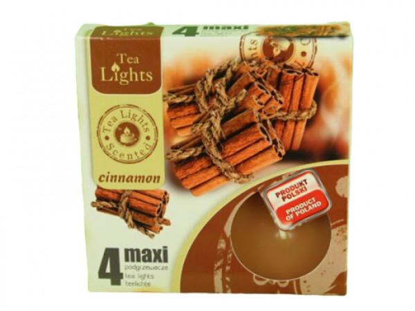 detail Čajová svíčka max A4 Cinnamon (10)
