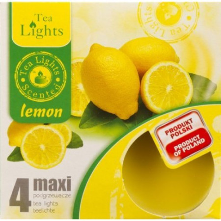 chi tiết Čajová svíčka max A4 Lemon (10)
