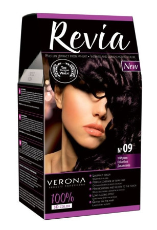 chi tiết Revia barva na vlasy 50ml N.09 (12)