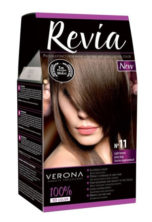 detail Revia barva na vlasy 50ml N.11 (12) Trvan. 06/2025