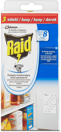 detail Raid proti potravinovým molům 3ks