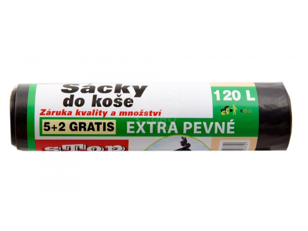 chi tiết Worki LDPE 120l 7ks sáčky na odpadky