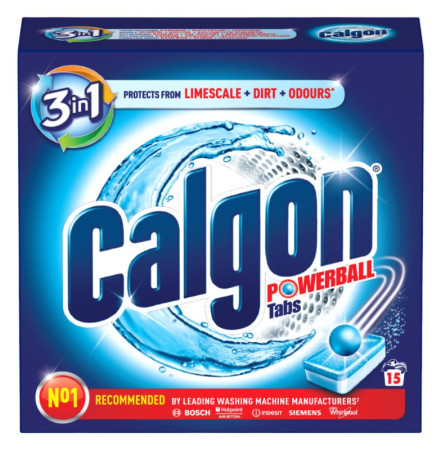 chi tiết Calgon tabs 15ks