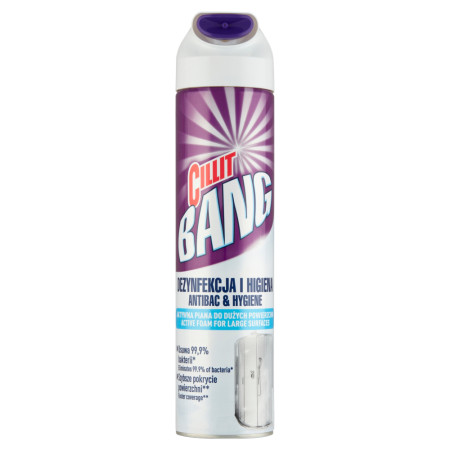detail Cillit Bang aktivní pěna MR 600ml
