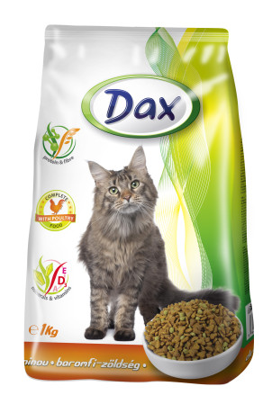 detail Dax Granule kočka 1kg Drůbeží (8)