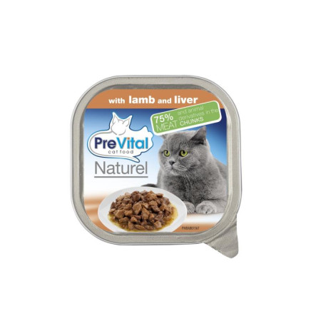 chi tiết Prevital natural 100g vanička s jehněčím a játry (16)